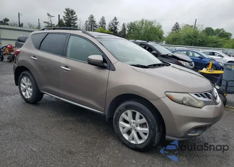 2011 Nissan Murano Sl из США, поврежденный, VIN JN8AZ1MWXBW161068